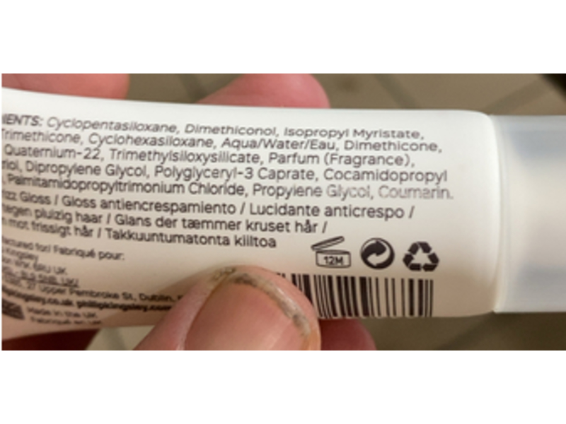 Philip Kingsley Pure Colour Frizz Fighting Gloss, 0.67 fl oz/20 mL