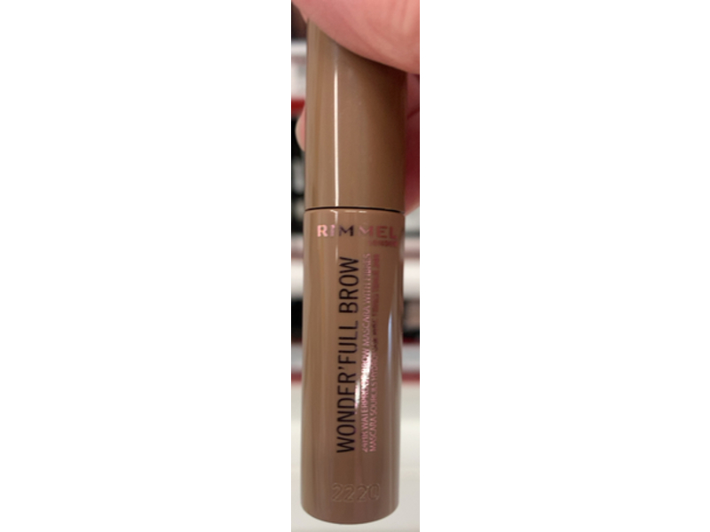 Rimmel Wonder'full Brow Mascara, 001, 4.5 mL
