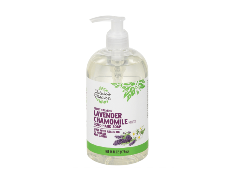 Nature's Promise Deeply Calming Liquid Hand Soap, Lavender Chamomile, 16 fl oz/473 mL