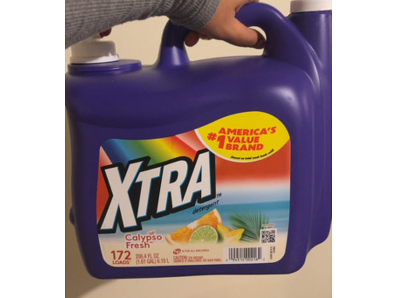 Xtra Laundry Detergent, Calypso Fresh, 172 Loads, 20 6.4 fl oz/ 6.10L