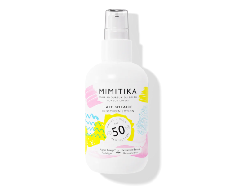 Mimitika Lait Solaire Sunscreen Lotion, SPF 50, 6.4 fl oz/190 mL