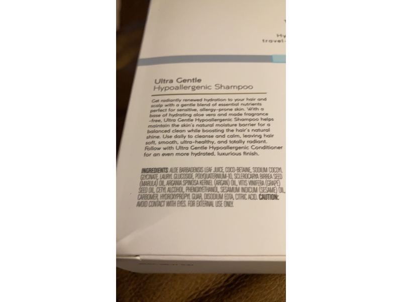 Theorie Pure Ultra Gentle Hypoallergenic Shampoo, Fragrance Free, 3 fl oz/90 ml