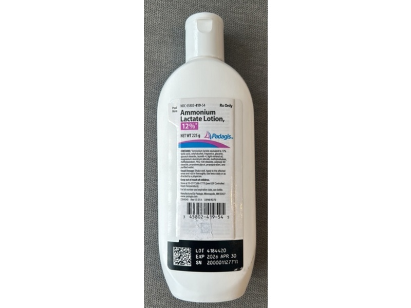 Ammonium Lactate Lotion 12%, 225 g, Padagis (Rx)