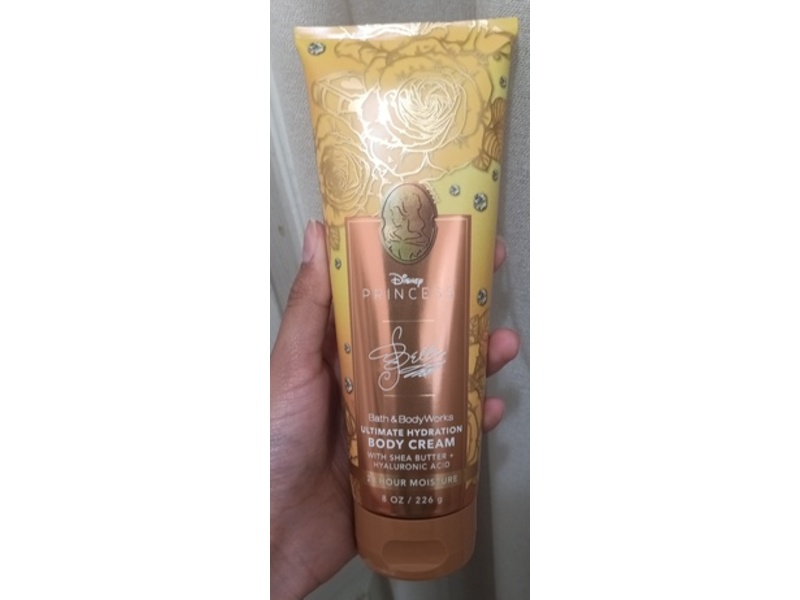 Bath & Body Works Disney Princess Ultimate Hydration Cream, Belle, 8 oz/226 g