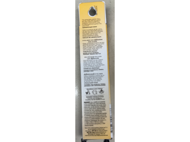 Burt's Bees Defining Eyeliner, Gilded Sage, 0.005 oz/0.14 g