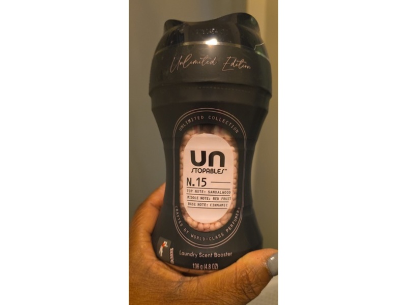 Downy UnStopables Laundry Scent Booster, N.15, 4.8 oz/136 g