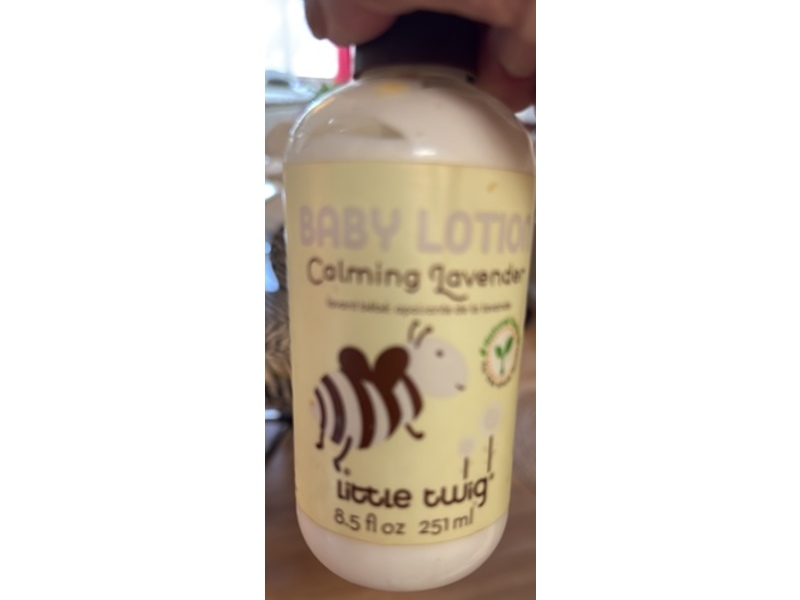 Little Twig Soothes & Softens Baby Lotion, Calming Lavender, 8.5 oz/241 g