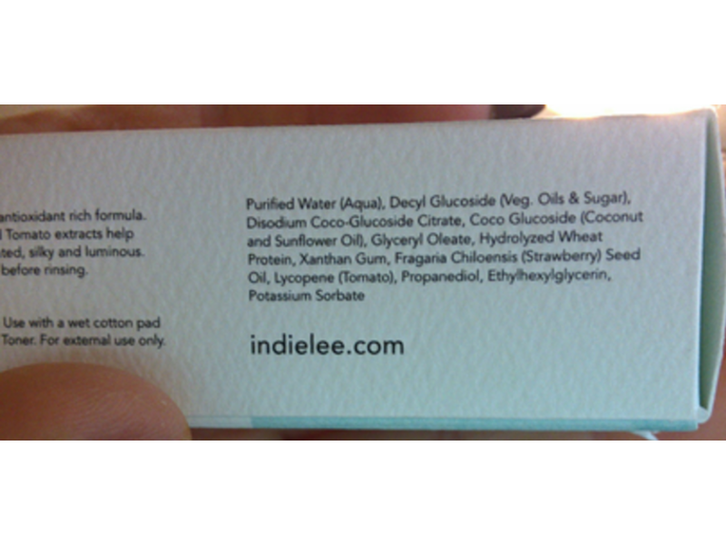 Indie Lee Brightening Cleanser, 1 fl oz/30 mL