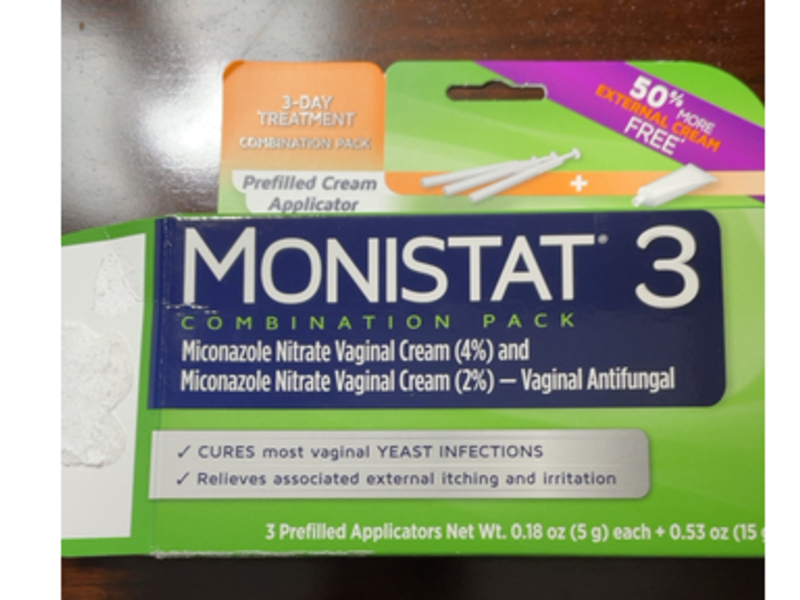Monistat Miconazole Nitrate Vaginal Antifungal 4% & 2% Cream, 0.53 oz/15 g