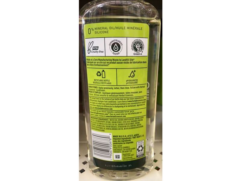 Herbal Essences Clarifying Shampoo, Tea Tree, 13.5 fl oz / 400 mL