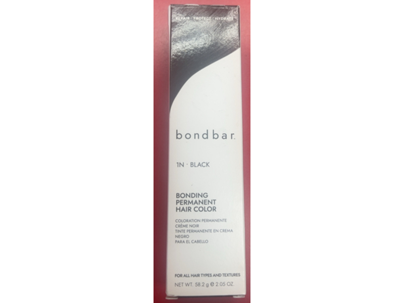 Bond Bar Bonding Permanent Hair Color, 1N Black, 2.05 oz/58.2 g