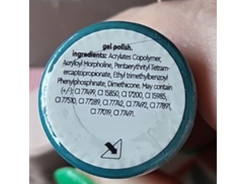 Le Mini Macaron Gel Polish, Blue Lagoon, 0.29 fl oz/8.5 mL