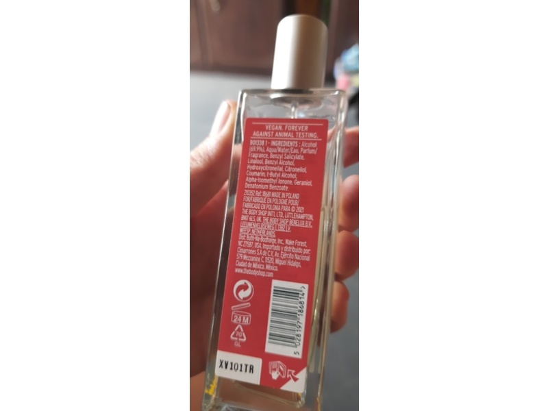 The Body Shop Eau De Tolette, Blissful Strawberry, 1.69 fl oz/50 mL