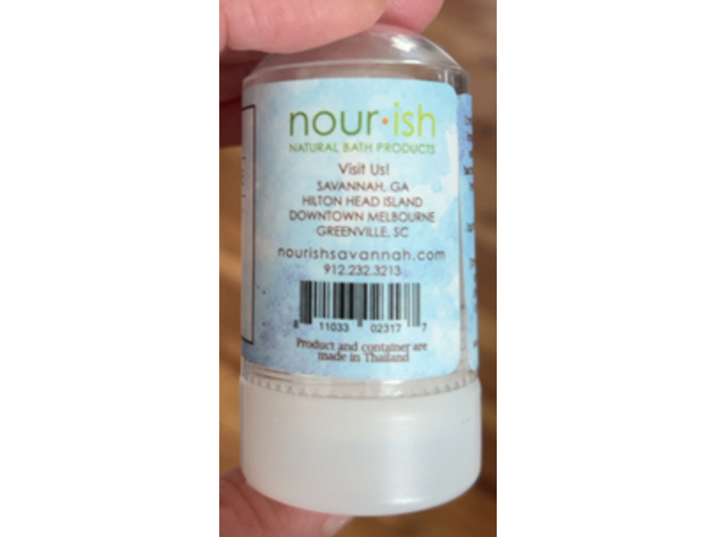 Nourish Crystal Deodorant Stone, 2.125 oz/60 g