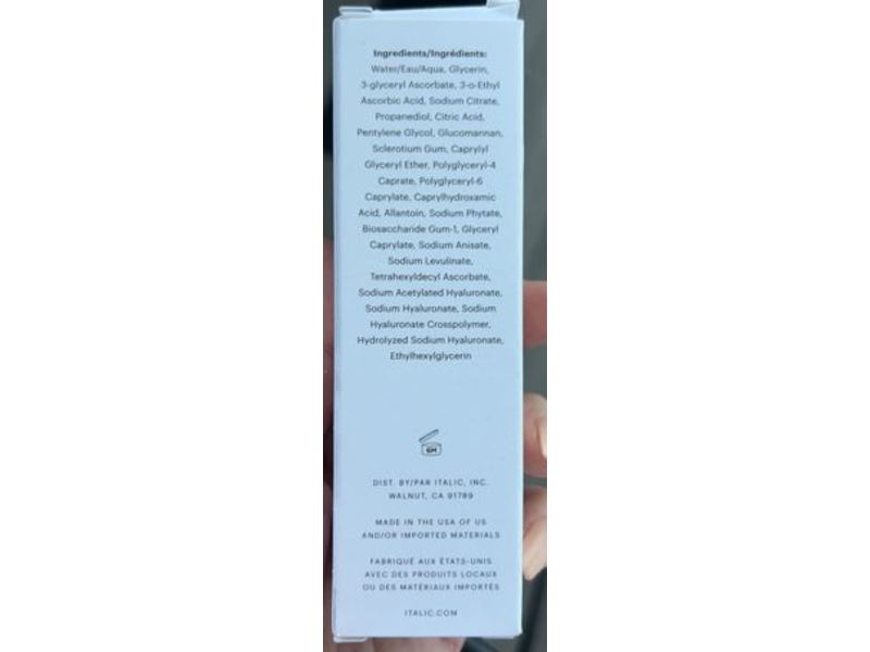 Italic Bright Time Vitamin C Serum, 1 fl oz/30 mL