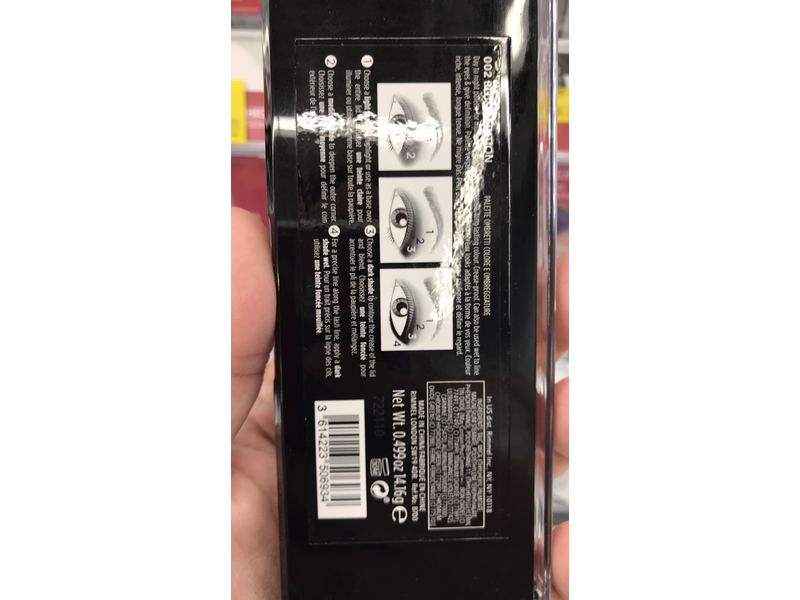 Rimmel Magnif'Eyes Eye Contouring Palette, 002 Blush Edition, 0.5 oz/14.2 g