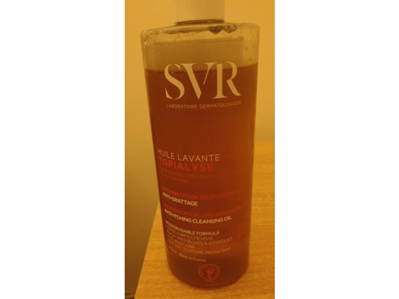 SVR Topialyse Anti-Itching Cleansing Oil, 13.5 fl oz/400 mL