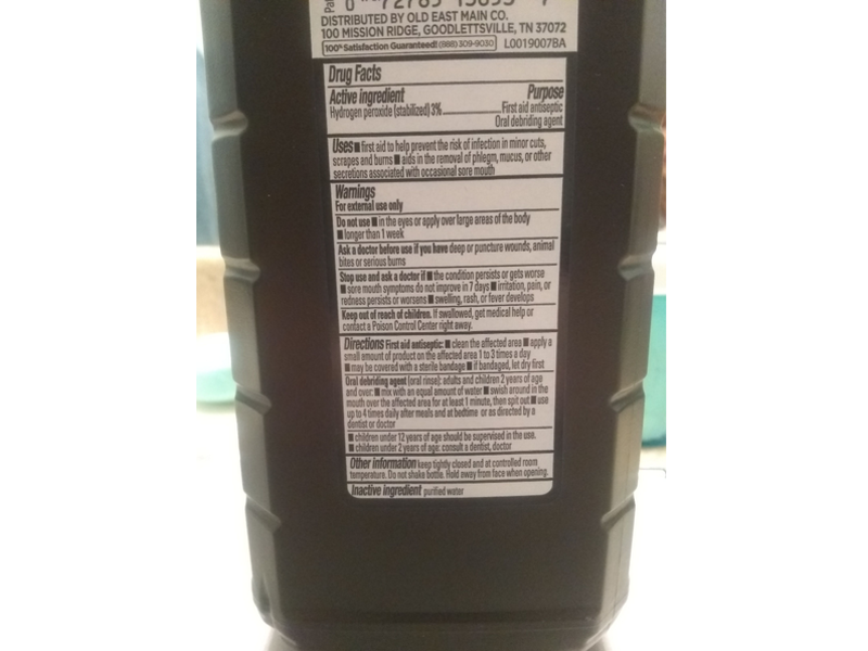 Rexall First Aid Antiseptic, Hydrogen Peroxide, 32 fl oz/946 mL