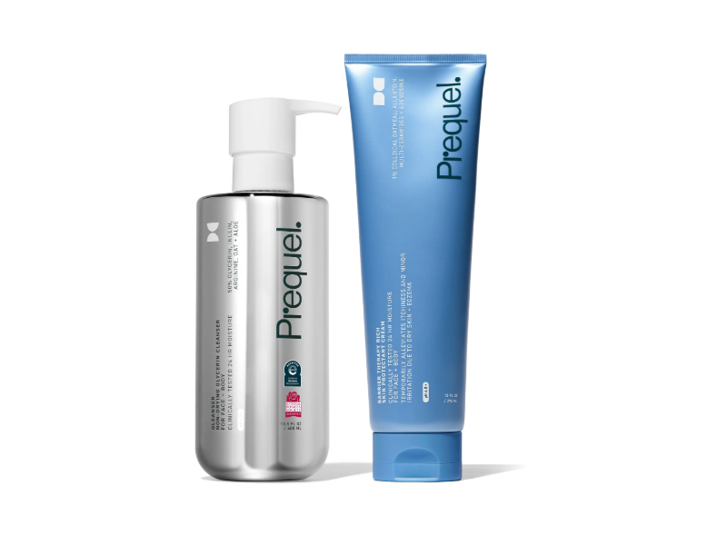 Prequel Gleanser+Skin Protectant Cream Set