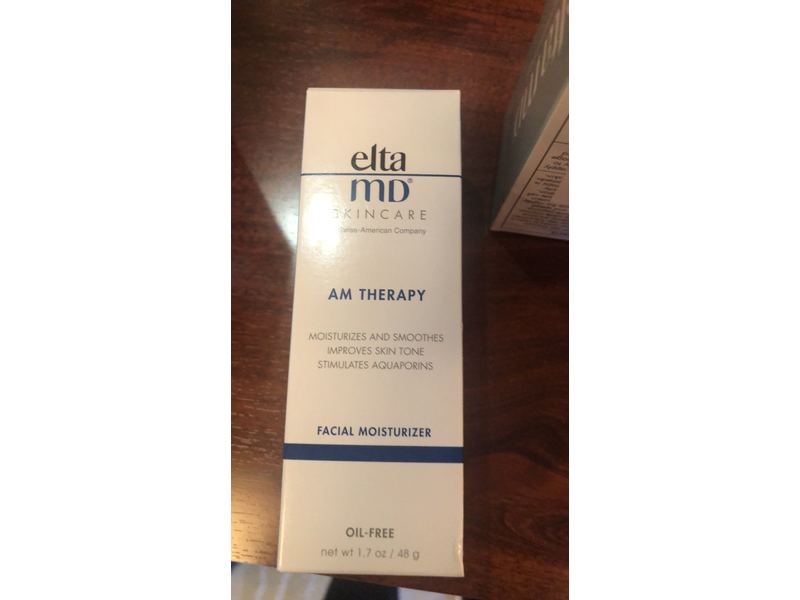EltaMD AM Therapy Facial Moisturizer, 1.7 fl oz/50 mL