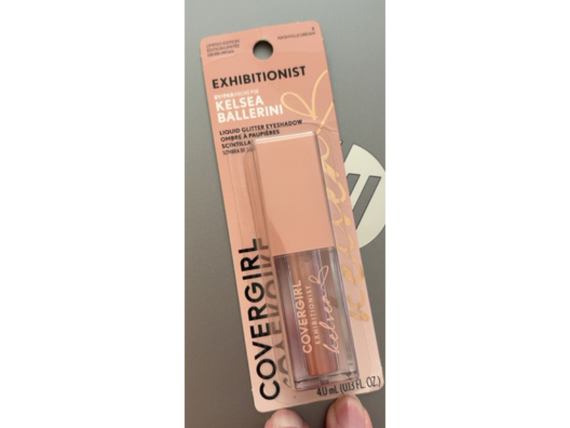Covergirl Exhibitionist Liquid Glitter Eyeshadow, 2 Nashville Dream, 0.13 fl oz/4.0 mL