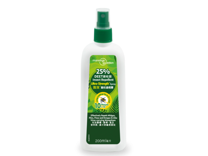 Manning's Guardian 25% Deet Insect Repellent Ultra-Strength Spray, 200 mL