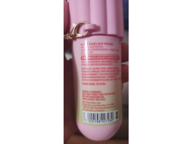 Bath & Body Works Fruit Fusion Perfume Mist, Watermelon Whirl, 2.5 fl oz/75 mL