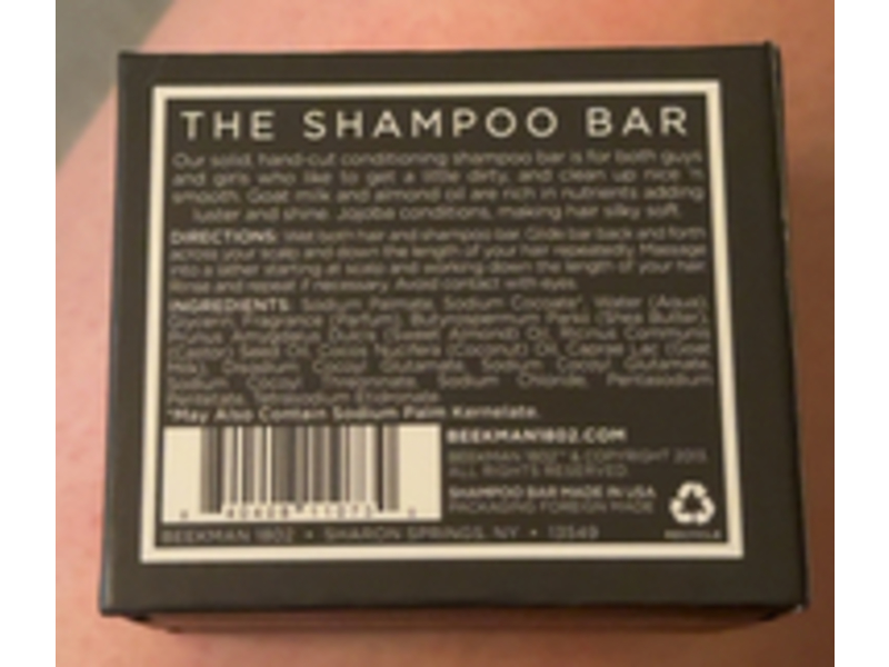 Beekman 1802 Old Fashioned Hand Cut Shampoo Bar, Honeyed Grapefruit, 3.5 oz