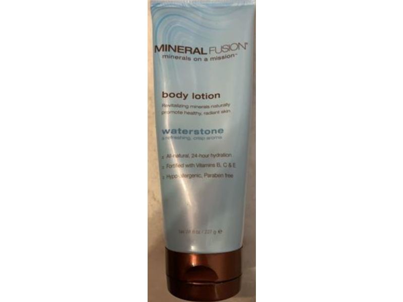 Mineral Fusion Body Lotion, Waterstone, 8 oz/227 g