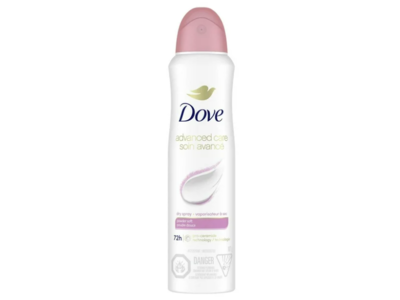 Dove Advanced Care Antiperspirant Dry Spray, Powder Soft, 107 g