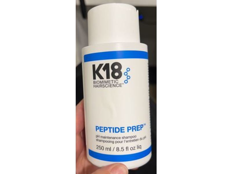 K18 Biomimetic Hairscience Peptide Prep PH Shampoo, 8.5 fl oz/250 mL