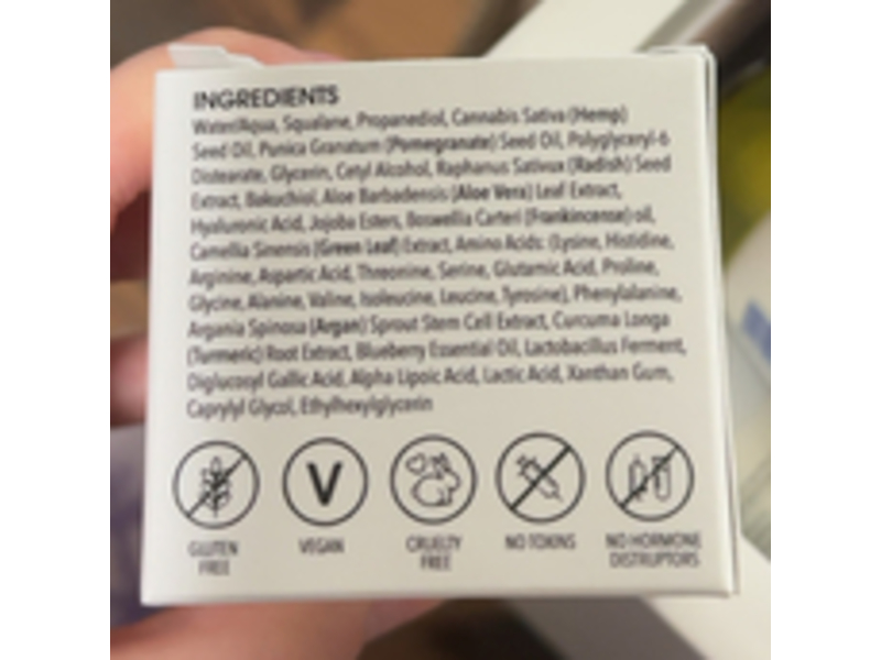 Clearstem Hydraglow Moisturizer, Bakuchiol + Stem Cells + Squalane, 2 fl oz/60 mL