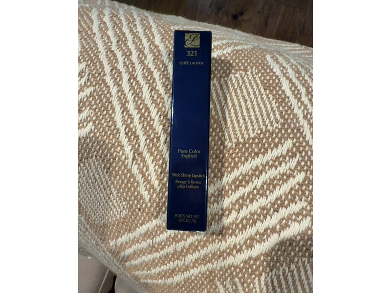 Estee Lauder Slick Shine Lipstick, 321 Shhh… , 0.02 oz/0.7 g