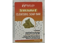 Natrulo Cleansing Soap Bar, 10% Sulfur, 4 oz - Image 3