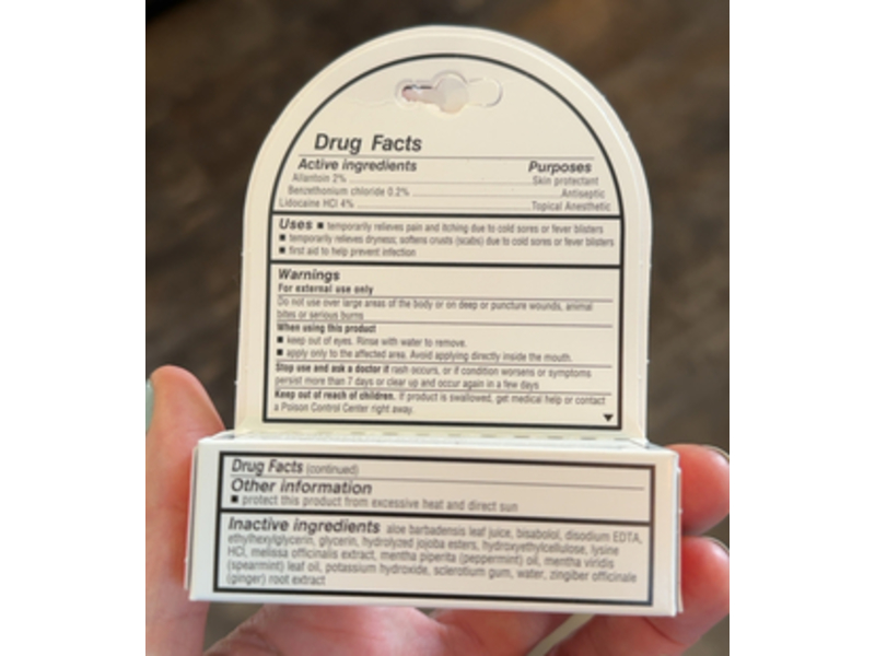 Herpecin L Pain Relief, Lidocaine, 0.15 oz/4 g