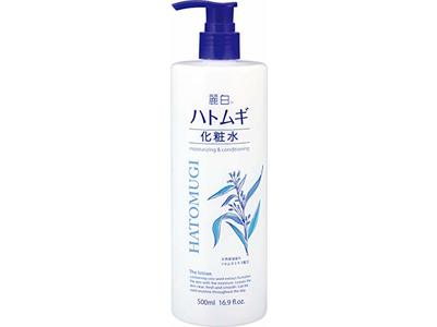 Shinetech Hatomugi Moisturizing & Conditioning Lotion, 16.9 fl oz/500 mL