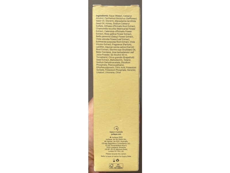Jurlique Hand Cream, Citrus, 4.3 oz/125 mL