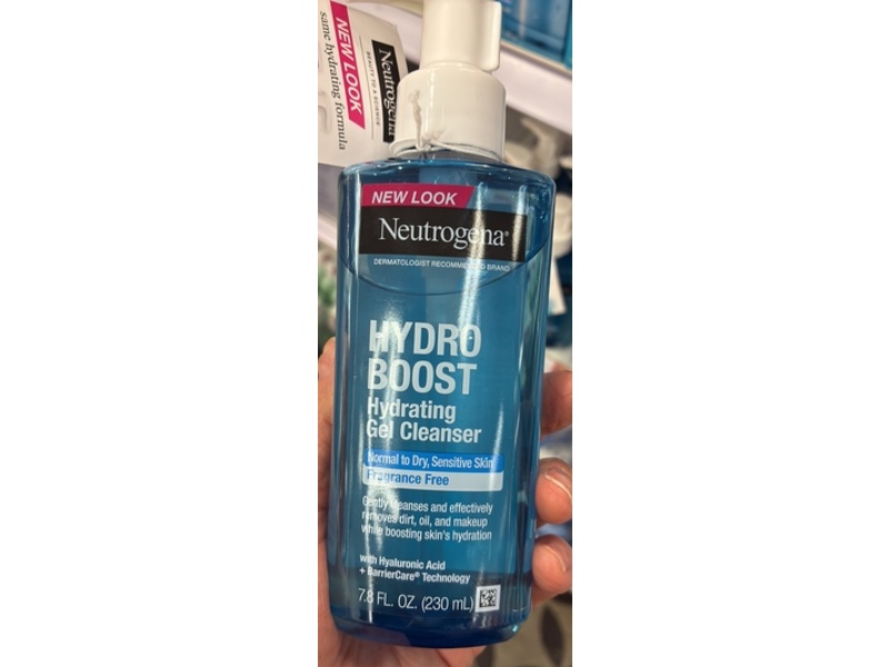 Neutrogena Hydro Boost Hydrating Gel Cleanser, 7.8 fl oz/ 230 mL