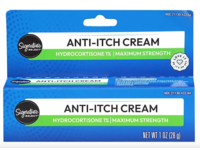 Signature Select Anti-Itch Cream, Hydrocortisone 1%, 1 oz/28 g - thumbnail 1