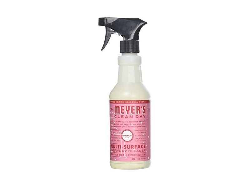 Mrs. Meyer's Clean Day Multi-Surface Everyday Cleaner, Peppermint, 16 fl oz/473 mL
