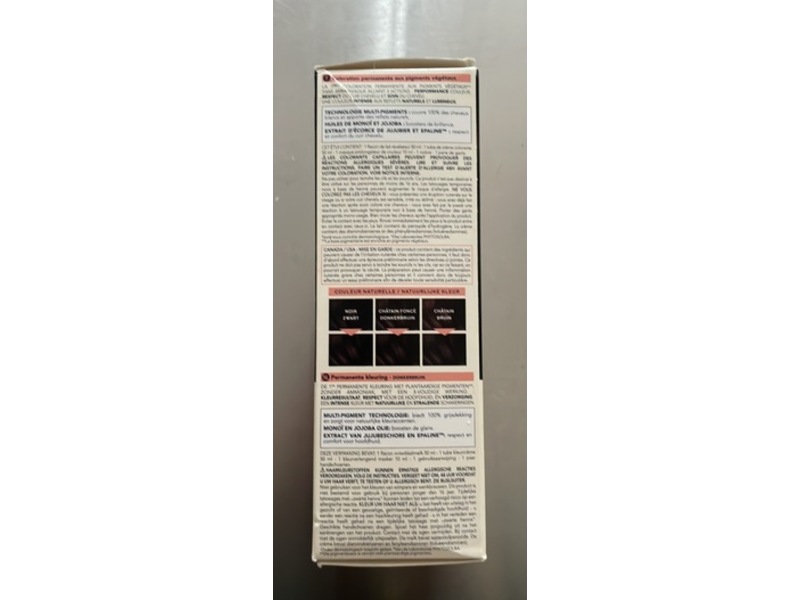 Phyto Paris Permanent Color, 3 Dark Brown, 0.42 oz