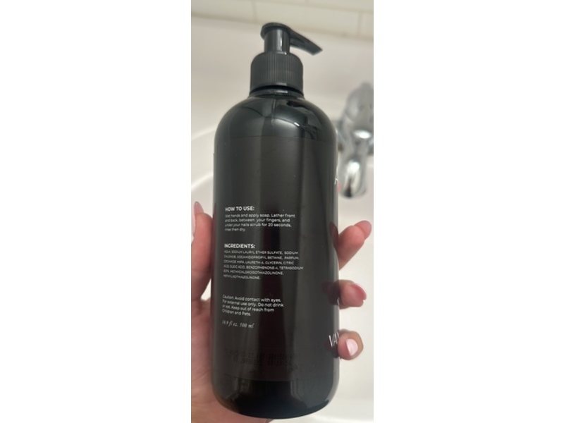 Amino Milano Hand Soap, Vanilla Orchid, 16.9 fl oz/500 mL