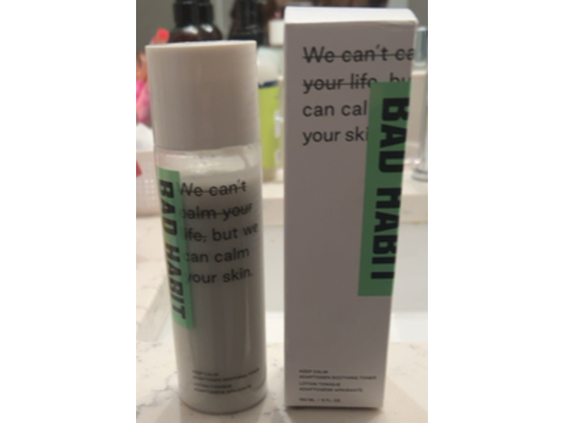 Bad Habit Keep Calm Soothing Toner, 5 fl oz