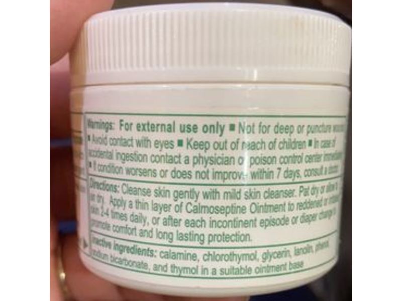 Calmoseptine Ointment, 2.5 oz/71 g