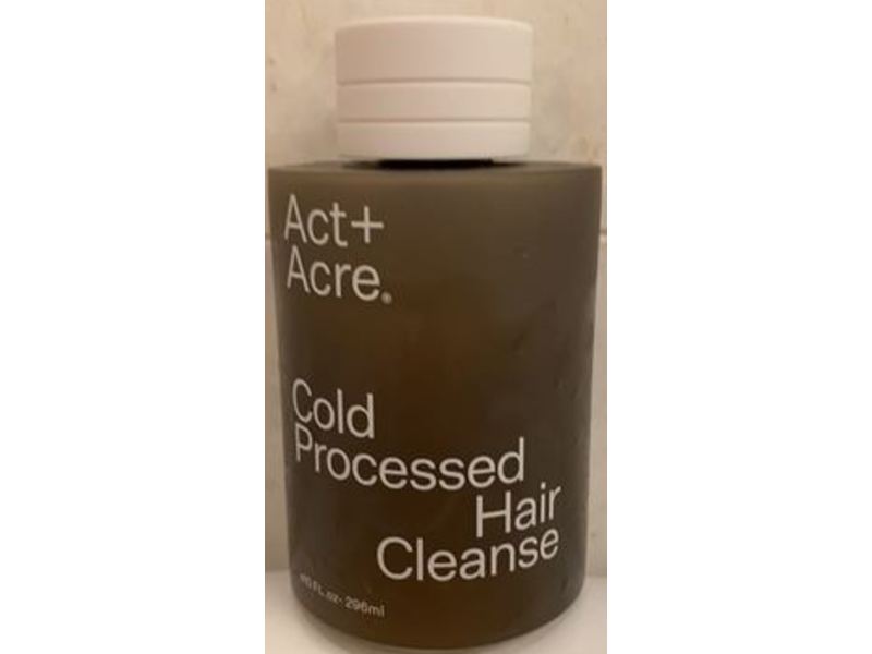 Act+Acre Cold Processed Hair Cleanse, 10 fl oz/290 mL