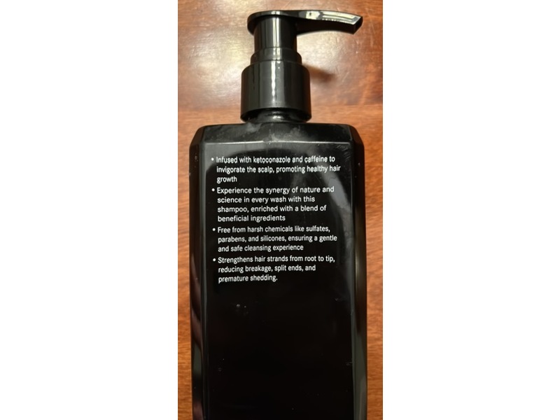 Sent From Earth Vita Scalp Revive Botanical Shampoo, Caffeine Saw Palmetto, 8.45 fl oz/250 mL