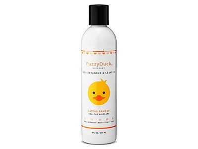 FuzzyDuck Kids Detangler & Leave-in Conditioner, Citrus Bamboo, 8 fl oz/237 mL