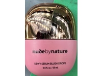 Nude By Nature Dewy Serum Blush Drops, 01 Pink Petal, 0.5 fl oz/15 mL - thumbnail 2