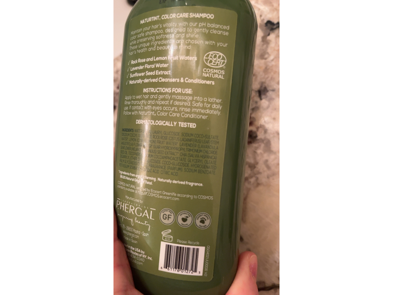 Naturtint Color Care Shampoo for Color-Treated, Dry, or Normal Hair