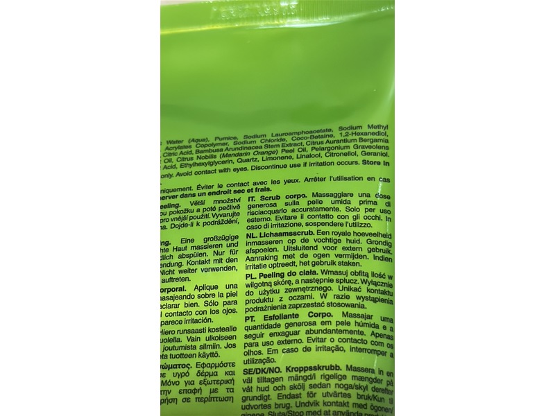 Aesop Geranium Leaf Body Scrub, 6.2 oz/180 mL